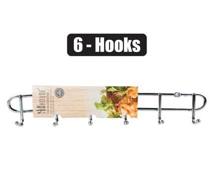 Kitchen-tool-rack mtl 6-prong