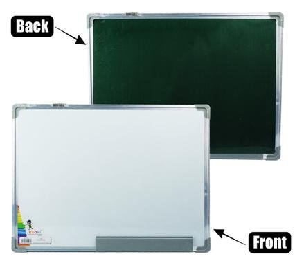 Board dry wipe/chalk 90x60cm