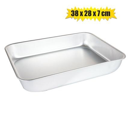 Bakeware alu rectangle 38x28x7cm