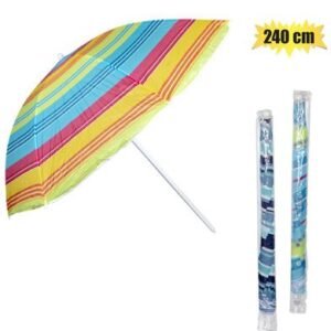 Umbrella-beach 240cm diam thick rib