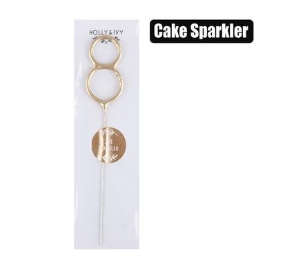 Candles birthday sparkles number-8