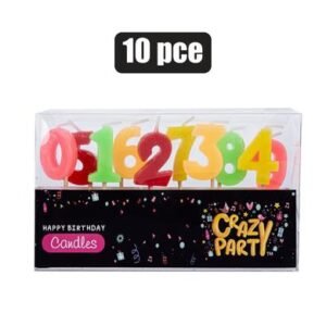 Candles birthday small numbers