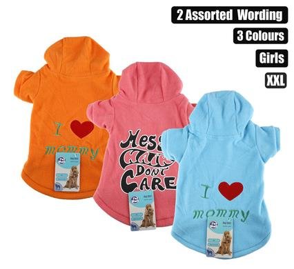 Pet dog shirt winter girl-xx large