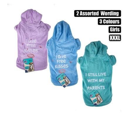 Pet dog shirt winter girl-xxx large