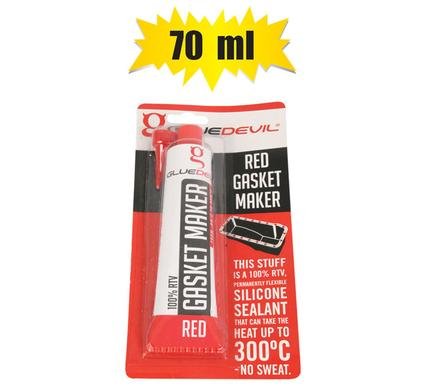 Glue-devil gasket-maker 70ml red blister
