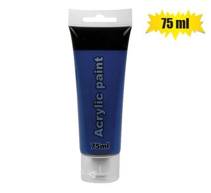 Art+craft paint acrylic tube 75ml blue