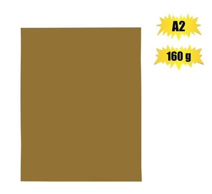 Art+craft board a2 160g sheet gold past