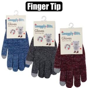 Gloves adult sparkle w/finger tip