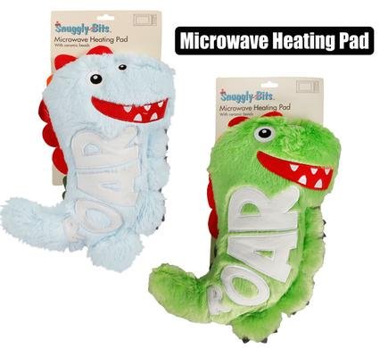 Microwave heating pad dinosaur 20x30cm