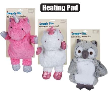 Microwave heating pad owl/unicorn 300g