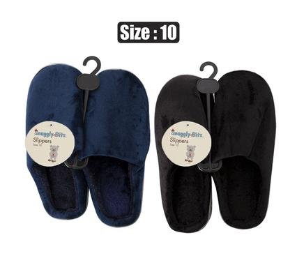 Slipper slip-in plain size 10