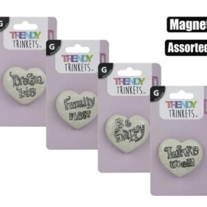 Magnet poly heart inspirational