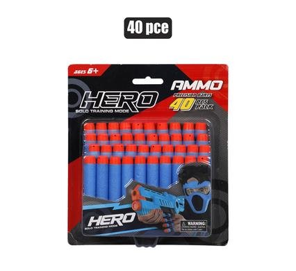 Gun refill foam darts 40 piece