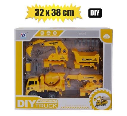 Vehicle tools diy constr truck 38x32cm