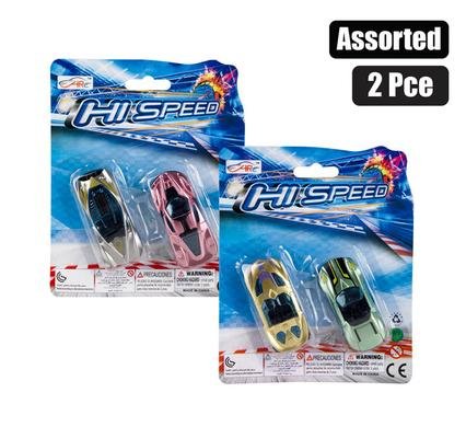 Vehicle racer 2pc 7cm each