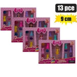 Doll pocket scented set 13pc 9cm