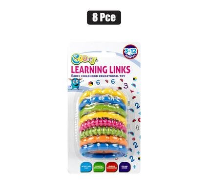Baby toy edu learning links 8pc