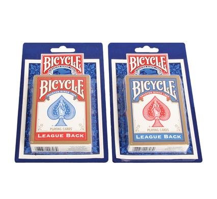 Playing cards bicycle league back blstr