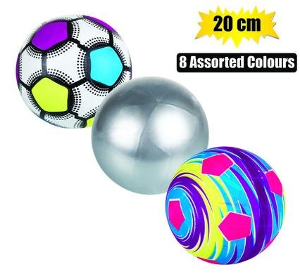 Ball pl 20cm asstd