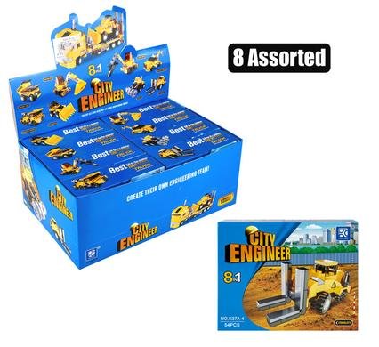 Building blocks mini engineering veh pdq