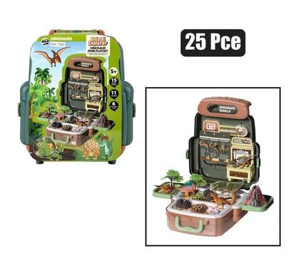 Animals dinosaur storage backpack 25pc