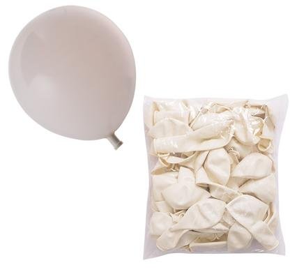 Balloons helium 1pc white f-01