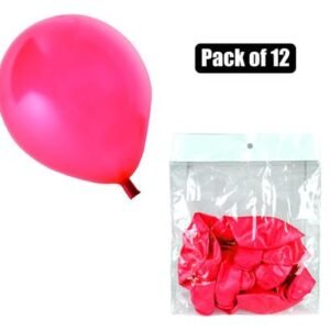 Balloons helium 1pc metallic red f-01