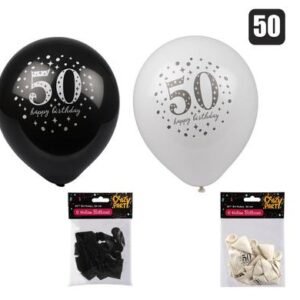 Balloons helium 6pc milestone 50 f-01