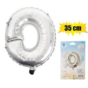 Balloon foil silver o 35cm