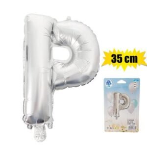 Balloon foil silver p 35cm