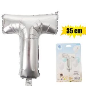 Balloon foil silver t 35cm