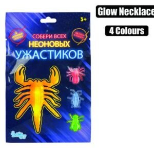 Glow bugs necklace