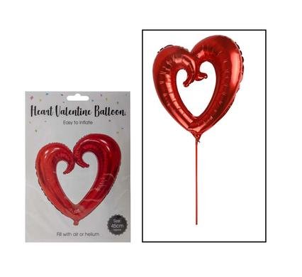 Balloon a/fill heart valentine