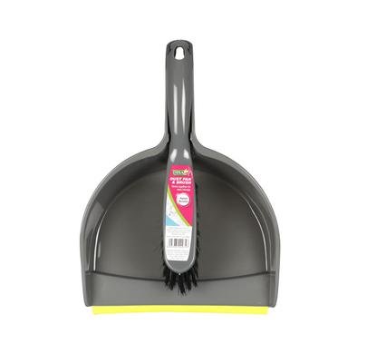 Dustpan & brush set plastic