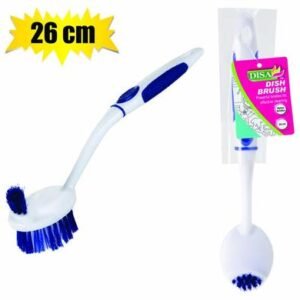 Dish brush w/top bristles 26cm