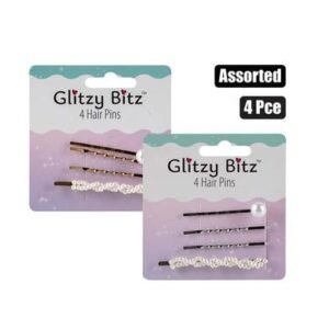 Hair fashion pins asstd 4pce