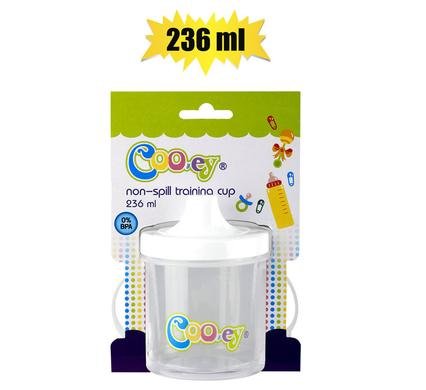 Cooey training cup pl non spill 236ml