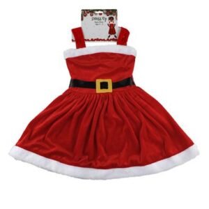 Xmas dress up santa dress kiddies