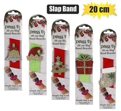 Xmas novelty slapper band 20cm