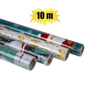 Xmas stationery gift wrap 10mx700mm