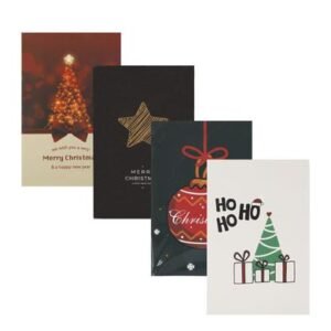Xmas stationery card & envelope 13cm