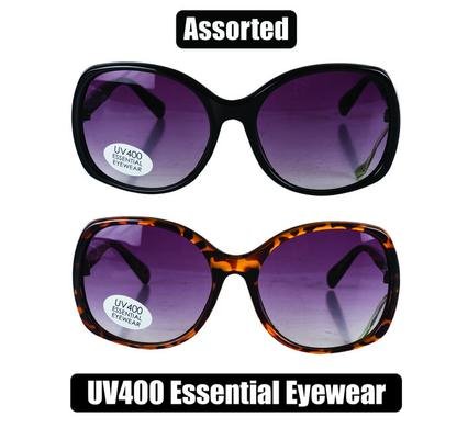 Sunglass ess/lds sq oversized classic