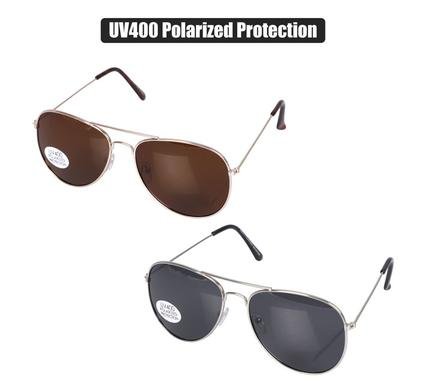 Sunglass pol/unisex classic aviator