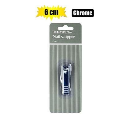 Nail clipper chrome 6cm h/glow