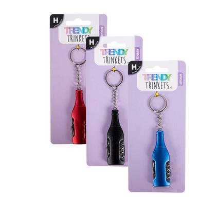 Keychain bottle opener