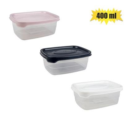 Container trendy rect 400ml