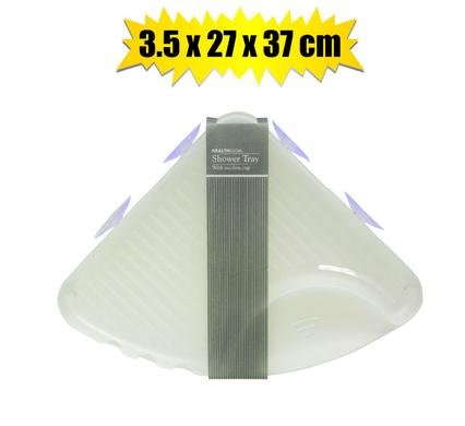 Shower suction tray 37x27x3.5cm