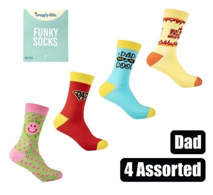 Socks unisex father asstd