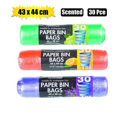 Refuse bag 30pc scent w/hndls 43x44cm