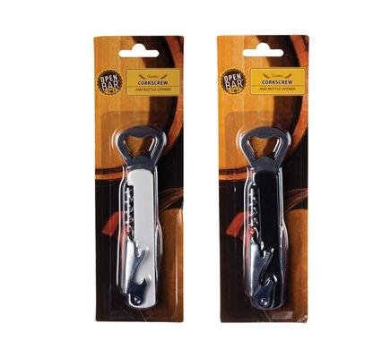 Corkscrew waiter's-friend "open bar"